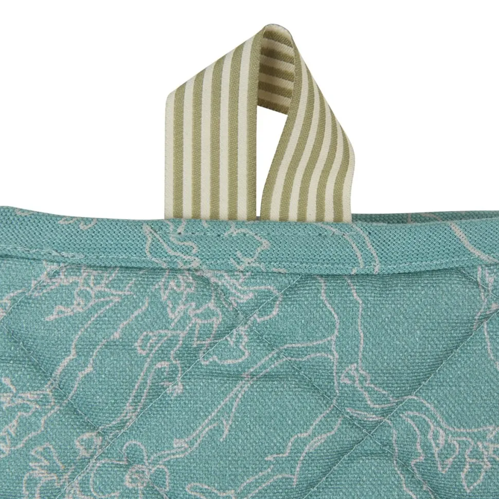 Keukenhandschoen Beddinghouse x Van Gogh Museum Blossom Blue (Set van 2)