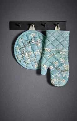 Keukenhandschoen Beddinghouse x Van Gogh Museum Blossom Blue (Set van 2)