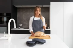 Tiseco Keukenhandschoen Home Studio Stella Grey (Set van 2) Online