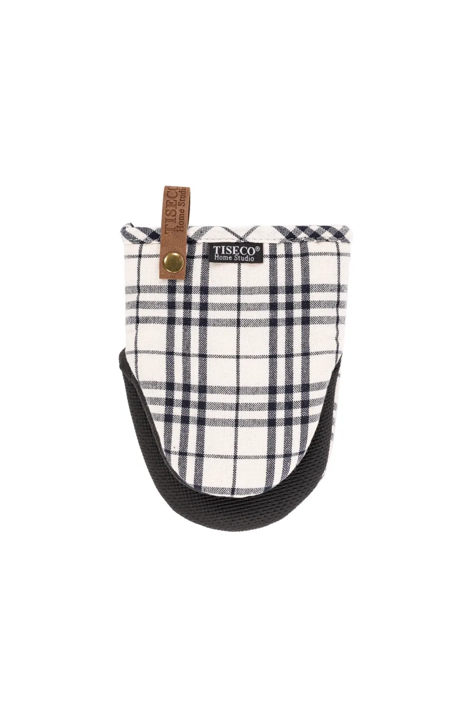 Keukenhandschoen Tiseco Home Studio Sherlock Checker Black (Set van 2)