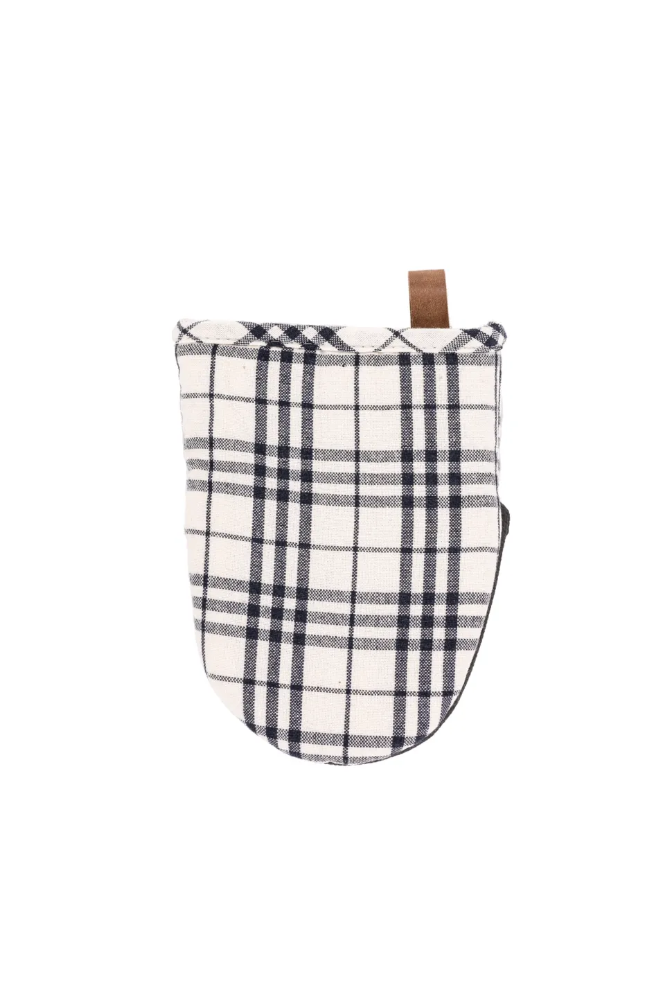 Keukenhandschoen Tiseco Home Studio Sherlock Checker Black (Set van 2)