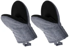 Keukenhandschoen Tiseco Home Studio Stella Black (Set van 2)