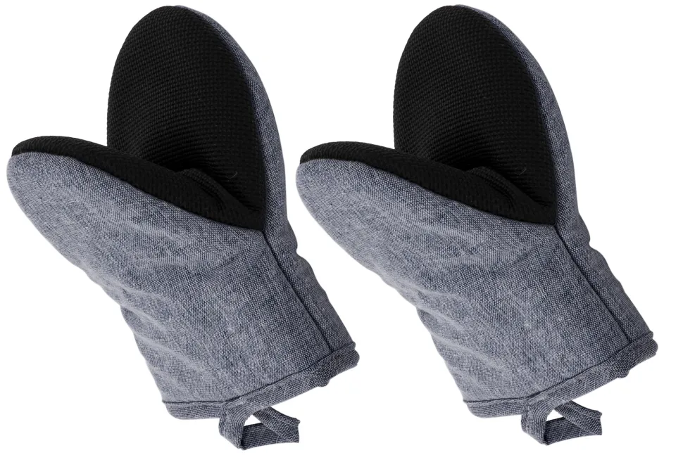 Keukenhandschoen Tiseco Home Studio Stella Black (Set van 2)