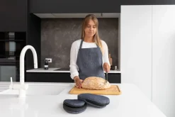 Keukenhandschoen Tiseco Home Studio Stella Blue Light (Set van 2)