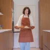 Tiseco Keukenhandschoen Home Studio Velmar Cognac (Set van 2)