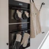 Keukenhandschoen Ziczac Toledo Black (Set van 2)