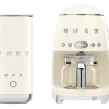 Keukenmachine Set Smeg Filterkoffiemachine DCF02 + Melkopschuimer MFF02 Creme