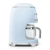 Smeg Keukenmachine Set Filterkoffiemachine DCF02 + Melkopschuimer MFF02 Pastelblauw Sale