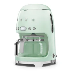 Smeg Keukenmachine Set Filterkoffiemachine DCF02 + Melkopschuimer MFF02 Watergroen Outlet