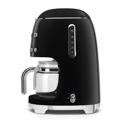 Smeg Keukenmachine Set Filterkoffiemachine DCF02 + Melkopschuimer MFF02 Zwart Online