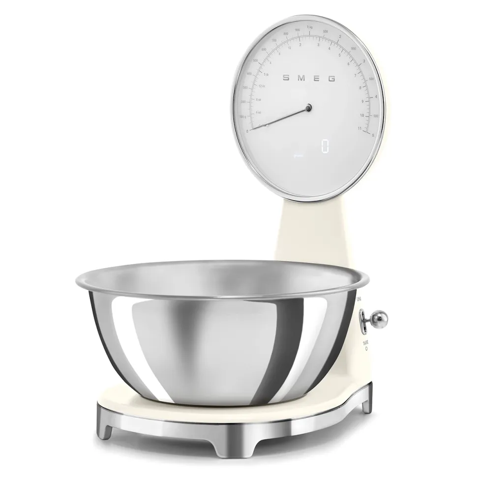 Keukenmachine Set Smeg Keukenmachine SMF05 + Weegschaal KSF01 Creme