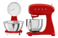 Keukenmachine Set Smeg Keukenmachine SMF05 + Weegschaal KSF01 Rood