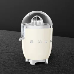Keukenmachine Set Smeg Waterkoker KLF03 + Citruspers CJF11 Crème