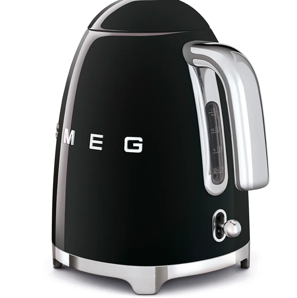 Keukenmachine Set Smeg Waterkoker KLF03 + Citruspers CJF11 Zwart