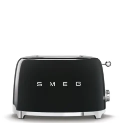 Smeg Keukenmachine Set Waterkoker KLF05 + Broodrooster TSF01 Zwart Hot