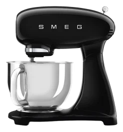 Keukenmachine Smeg SMF05BLEU 50's Style Zwart