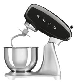 Keukenmachine SMEG SMF04BLEU 50's Style Zwart