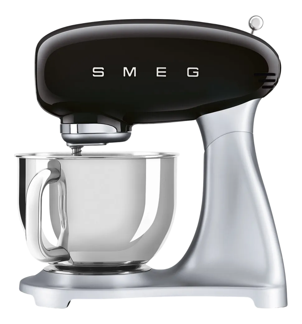 Keukenmachine SMEG SMF04BLEU 50's Style Zwart