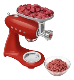 Keukenmachine Smeg SMF05RDEU 50's Style Rood