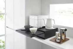 Keukenplateau en Lade Yamazaki Tower Black Black