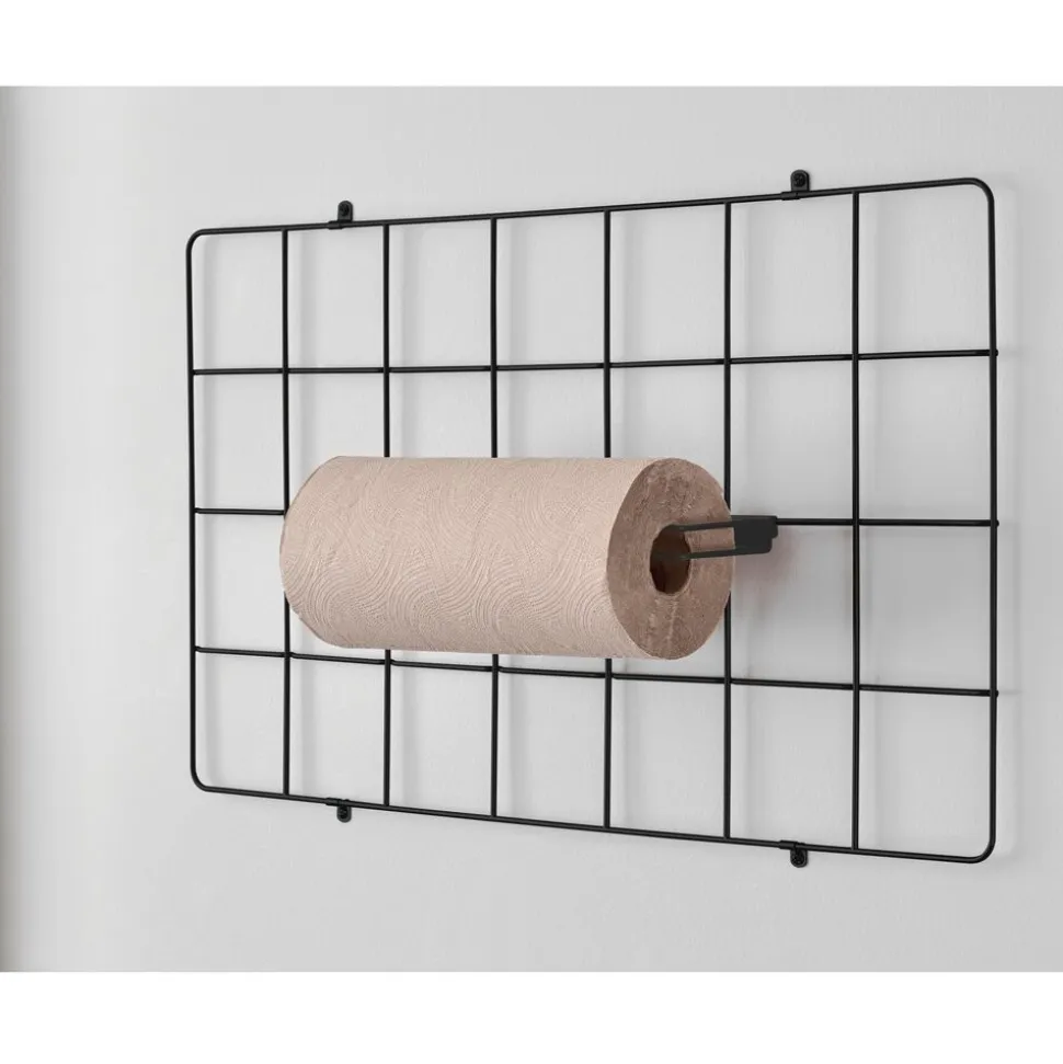 Keukenrolhouder iDesign Jayce Zwart