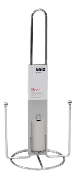 Kela Keukenrolhouder Globul Zilver Discount