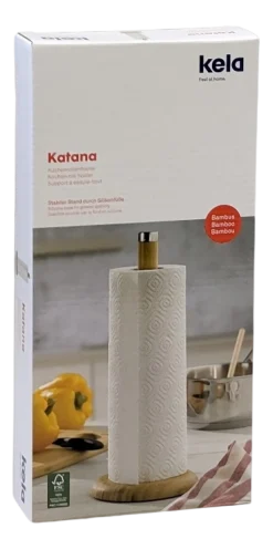 Keukenrolhouder Kela Katana Bruin