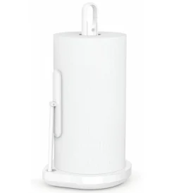 Keukenrolhouder Simplehuman Met Pomp Wit