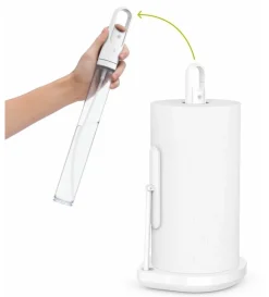 Keukenrolhouder Simplehuman Met Pomp Wit