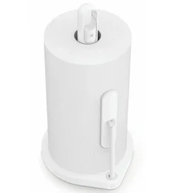 Keukenrolhouder Simplehuman Met Pomp Wit