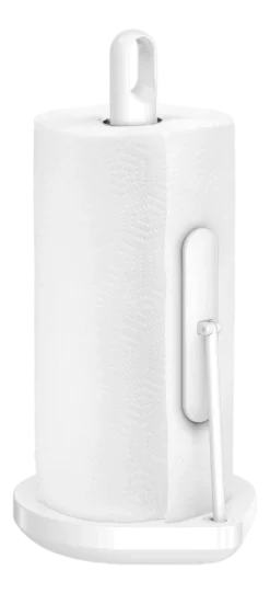 simplehuman Keukenrolhouder Met Klemarm Wit Staal Outlet