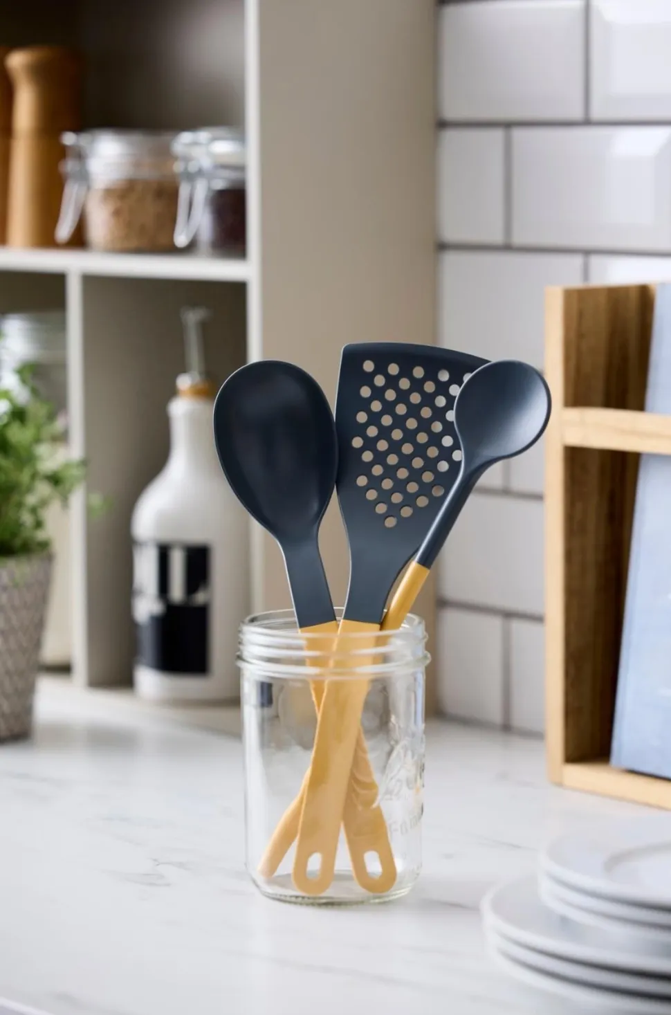Keukenset Rosti 1 Optima Curry Nylon (Set van 3)