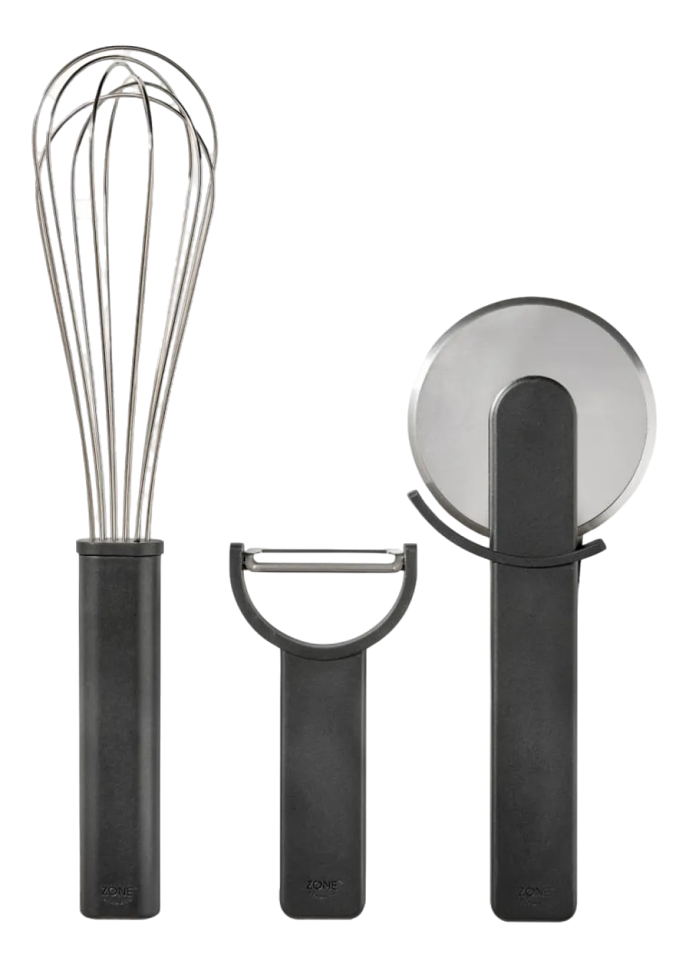 Keukenset Zone Denmark Singles Black (Set van 3)