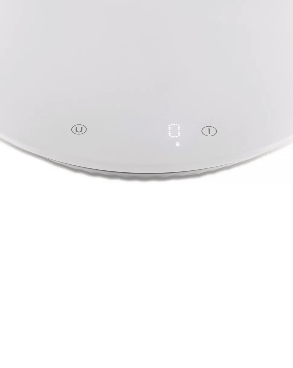 Keukenweegschaal Alessi Plissé Kitchen Scale Black