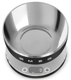 Smeg Keukenweegschaal KSC01BLMWW Mat zwart Best
