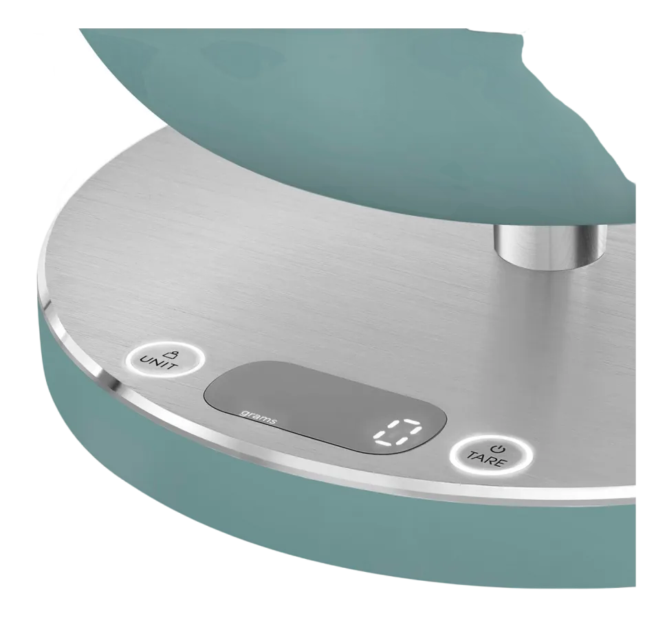 Keukenweegschaal Smeg KSC01EGMWW Emerald Green