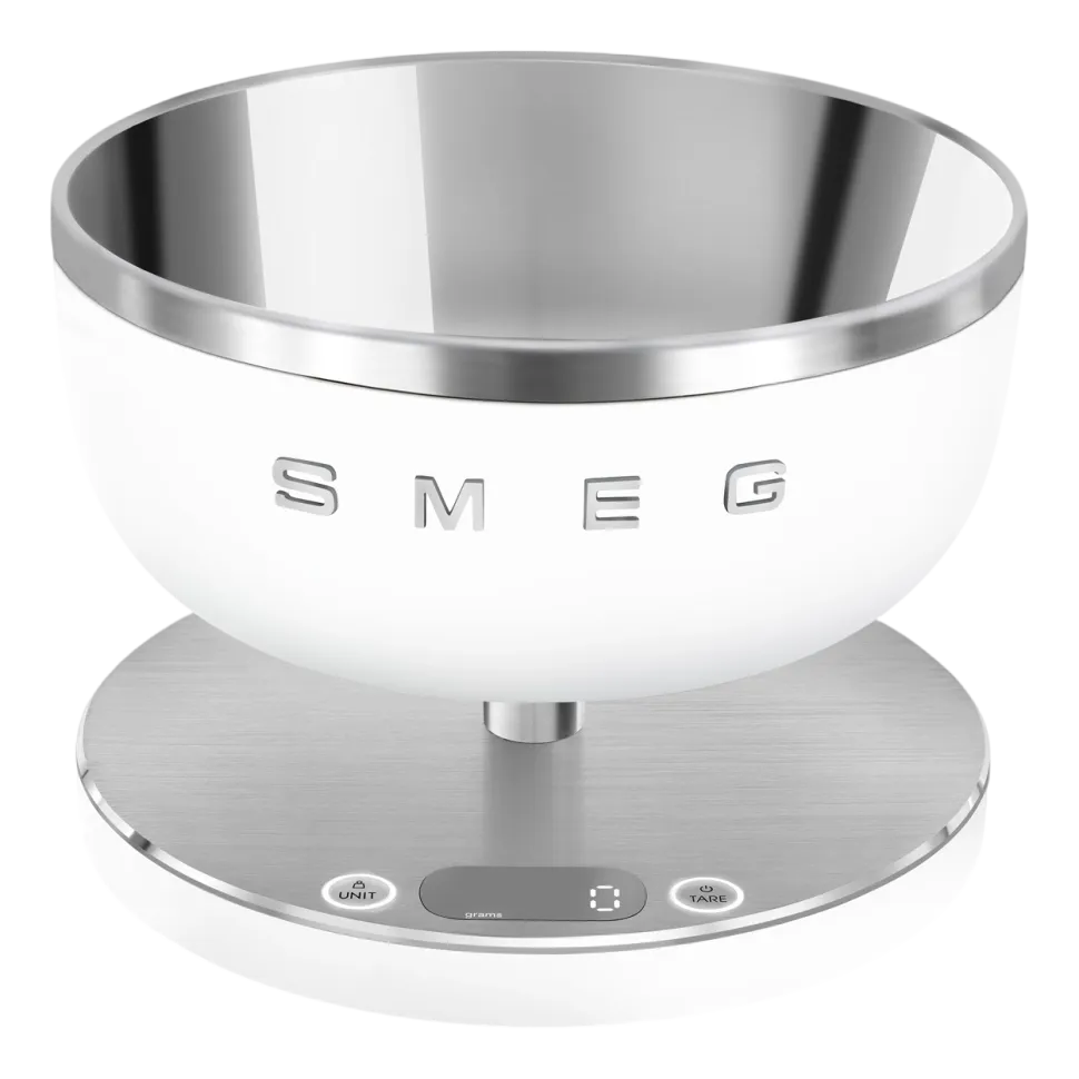 Keukenweegschaal Smeg KSC01WHMWW Mat wit