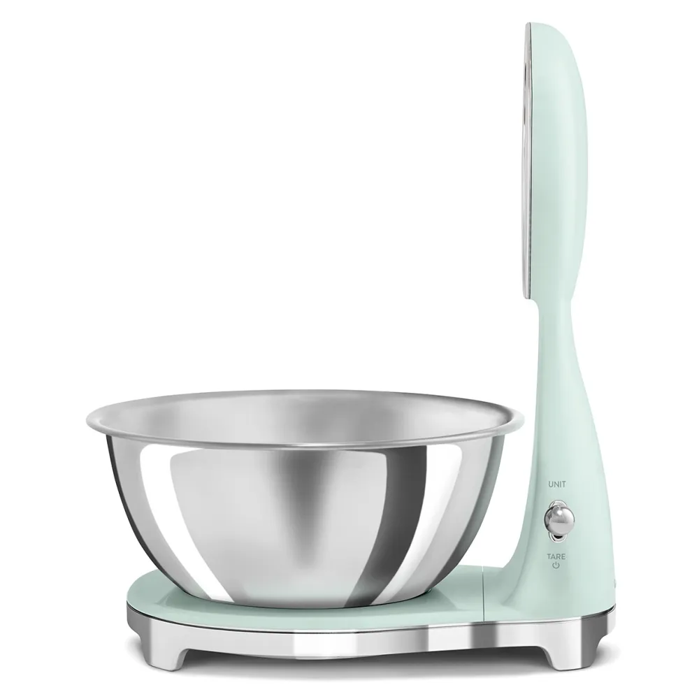 Smeg Keukenweegschaal KSF01PGWW 50s Style Watergroen New