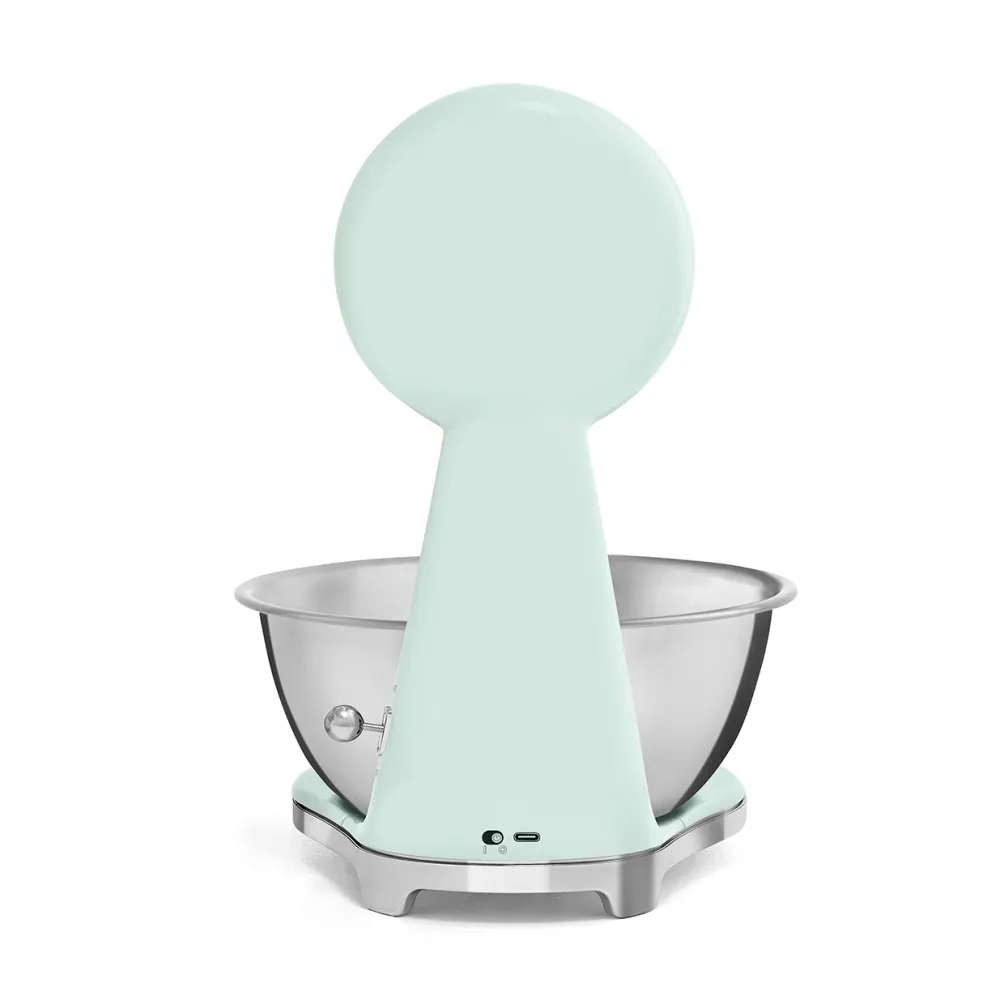 Smeg Keukenweegschaal KSF01PGWW 50s Style Watergroen New