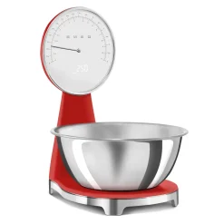 Keukenweegschaal Smeg KSF01RDWW 50s Style Rood