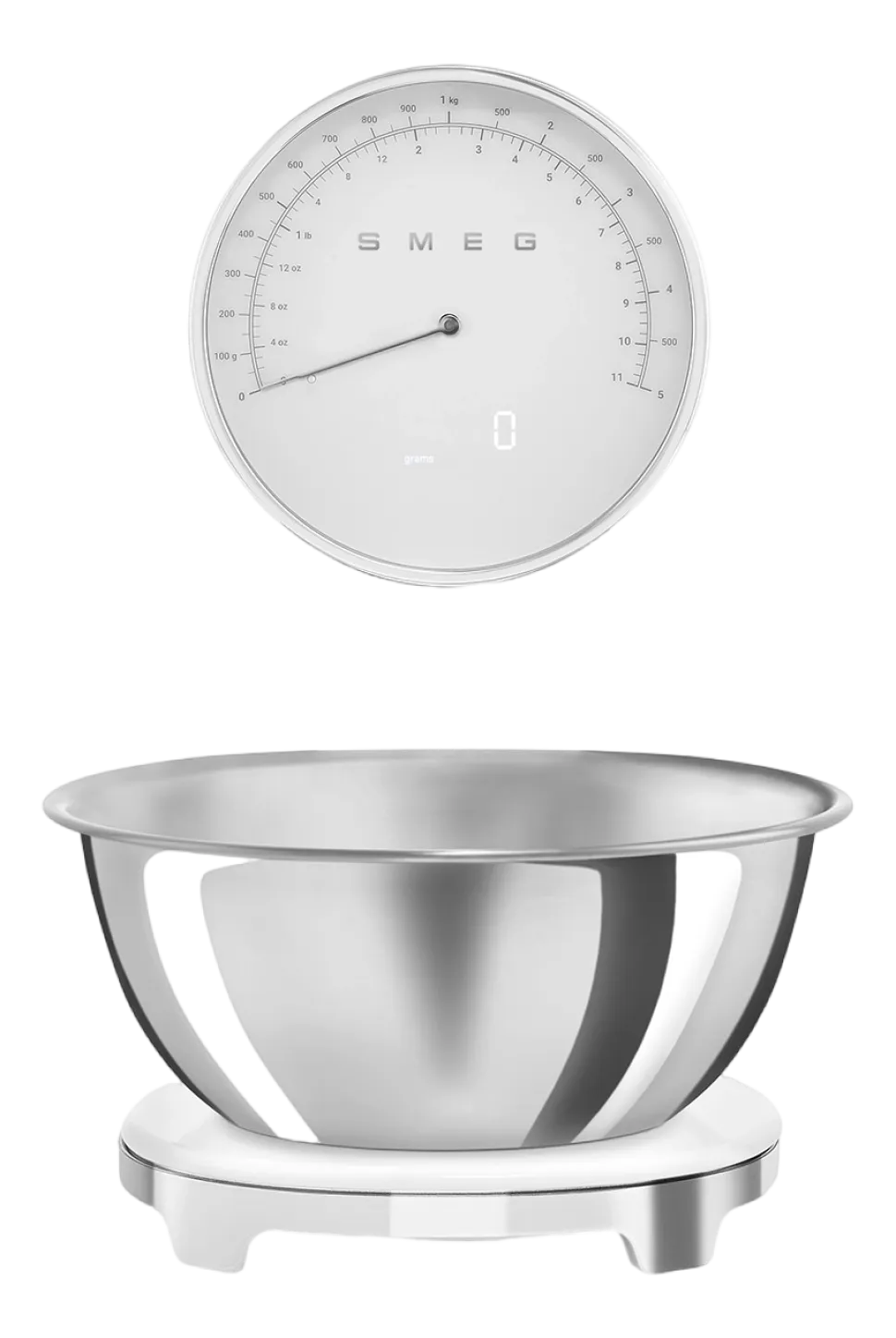 Keukenweegschaal Smeg KSF01WHWW 50s Style Wit