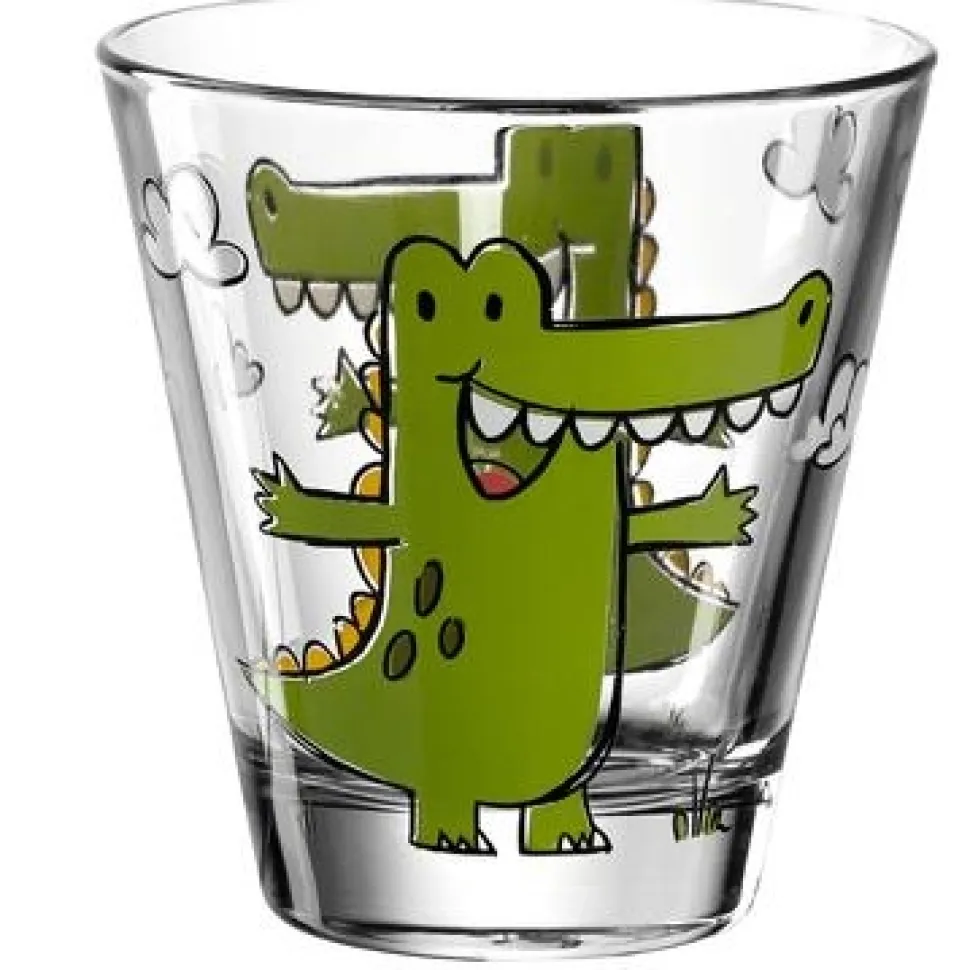 Kinderbeker Leonardo Bambini Krokodil 215ml (6-Delig)