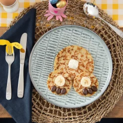 Kinderbestekset Amefa Teddy Zilverkleurig (3-Delig)