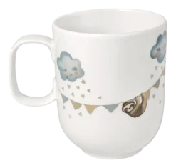 Kindermok Villeroy & Boch Walk like an Elephant Wit 280ml (Set van 6)