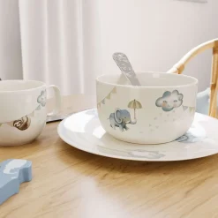 Villeroy & Boch Kindermok Walk like an Elephant Wit 170ml (Set van 6) Hot