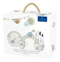 Villeroy & Boch Kinderservies Walk like an Elephant Wit (7-delig)