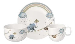 Villeroy & Boch Kinderservies Walk like an Elephant Wit (3-delig) Discount