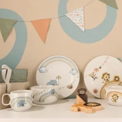 Kinderservies Villeroy & Boch Roar like a Lion Wit (7-delig)