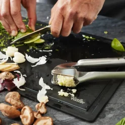 Fissler Knoflookpers Essential Zilver