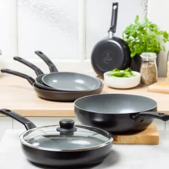 Koekenpan BK Easy Basic Ceramic 24 cm, Induction, Alluminium